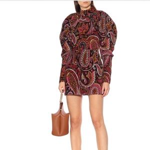 Rotate Birger Christensen Paisley Mini Dress